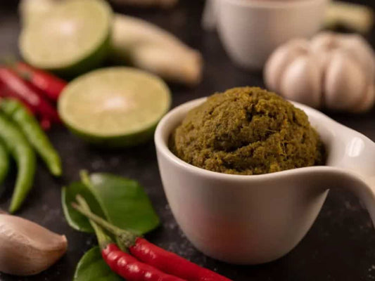 Recette pâte de curry vert façon thaï