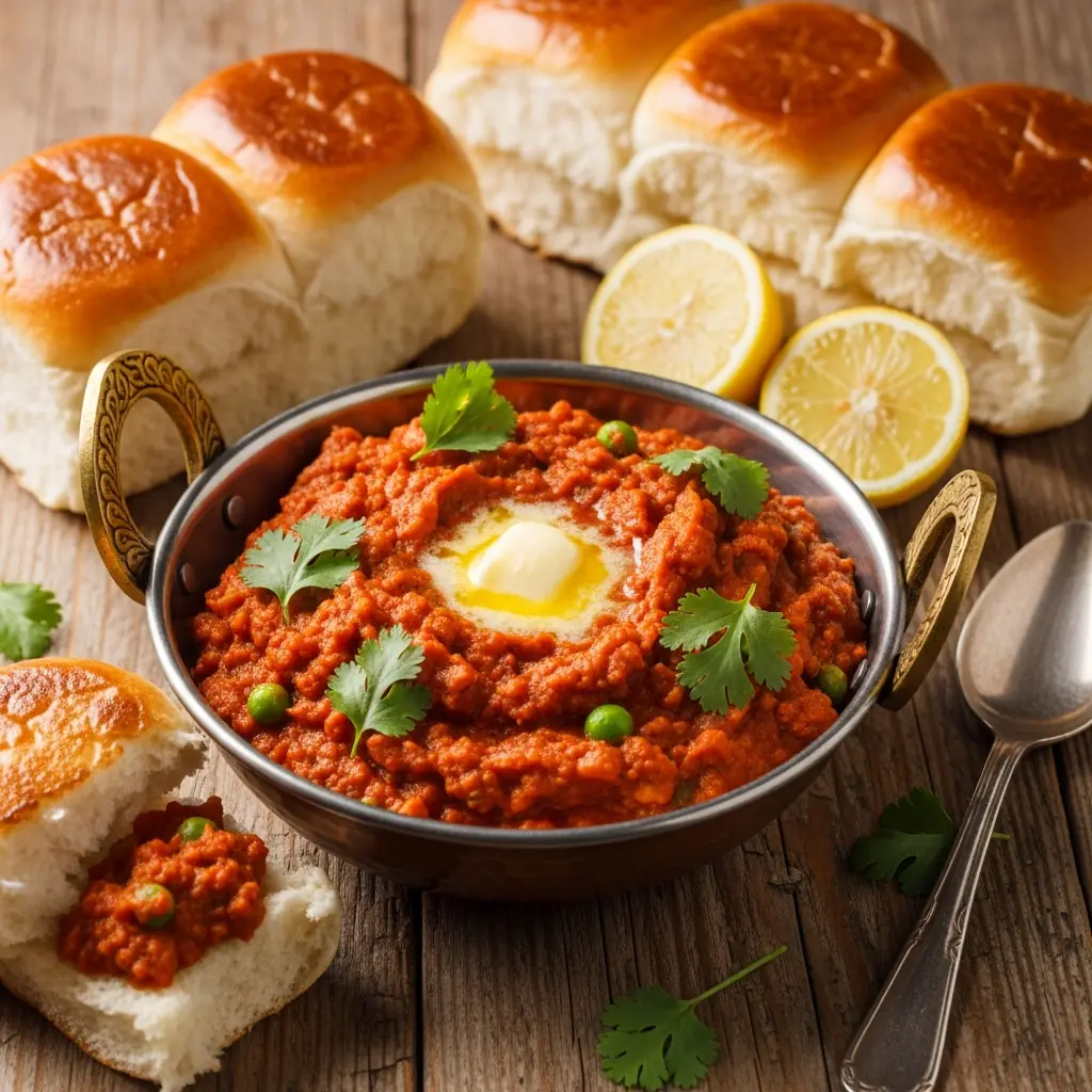 Pav bhaji recette indienne végétarienne